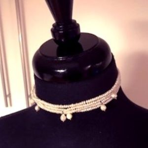 TINY Baroque Fresh Water Seed Pearls Chocker